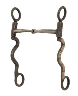S Shank Horse Bit with Long 8-1/4" Cheeks