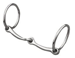 All Purpose Ring Snaffle Bit, 5" Mouth