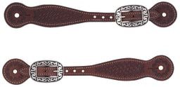 Basin Cowboy Thin Spur Straps
