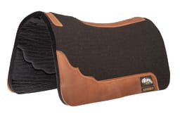 Synergy Contoured Steam Pressed 100% Merino Wool Felt Performance Saddle Pad