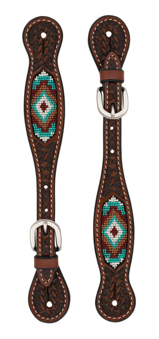 Beaded Ladies' Spur Straps