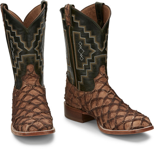 Tony Lama Leviathan 11" Pirarucu Boot