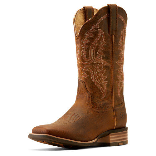 Ariat Olena Wide Square Toe Western Boot