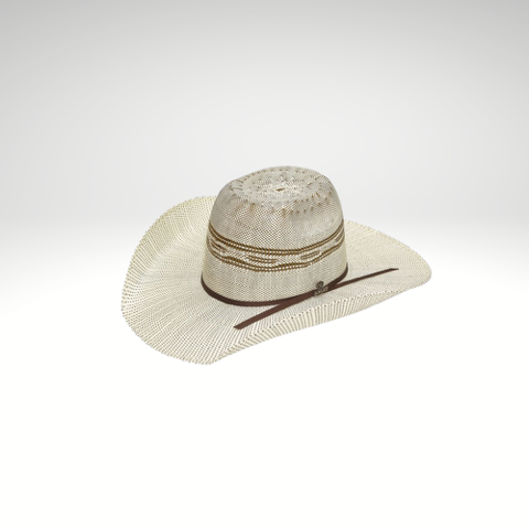 Ariat® Men's Bangora Straw Punchy Cowboy Hat