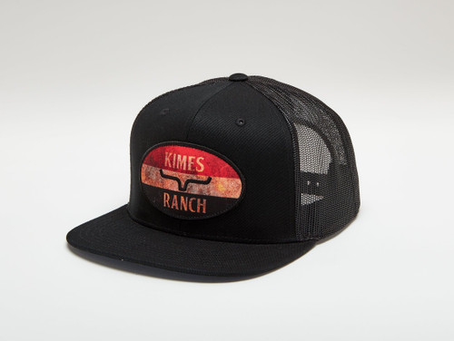 Kimes American Standard Trucker Hat, Black