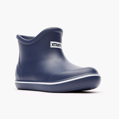 XTRATUF Kids Ankle Deck Boot Navy