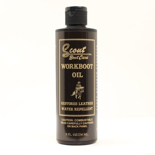 Scout Work Boot Oil, 8 oz.