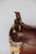 Circle L Smooth Ranch Roping Saddle, Dark Oil