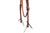 5/8" Latigo Browband Headstall, Brown