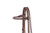 Texas Star Headstall, Hermann Oak Harness Leather