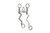 S Shank Horse Bit with Long 8-1/4" Cheeks