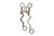 S Shank Horse Bit with Long 8-1/4" Cheeks
