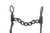 Pro Series Short 6-1/2" Cheek Horse Bit, Buffed Black