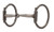 Pro Series Offset D-Ring Snaffle Bit, Buffed Black