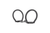 Pro Series Offset D-Ring Snaffle Bit, Buffed Black