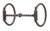 Pro Series Offset D-Ring Snaffle Bit, Buffed Black