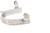 Ladies' Barrel Spurs with Chevron/Floral Design
