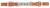 ProTack® 3-1/2" Single Flat Link Chain Curb Strap