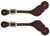Synergy® Hand Tooled Mayan Spur Straps with Designer Hardware