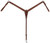ProTack® Leather Breast Collar: Roper, Contoured, Tapered, Pulling, Tripping or Thin Style