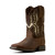 Ariat Youth Driftwood Wide Square Toe Western Boot