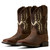 Ariat Youth Driftwood Wide Square Toe Western Boot