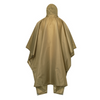 Rothco G.I. Type Rip Stop Poncho Coyote Brown 56x90