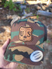 Bush Roots Woodland Camo Hat