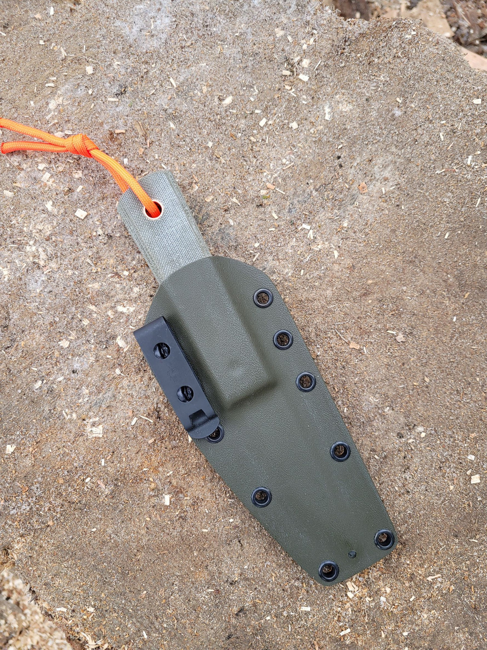 Norse Spike O.D. Green TeroTuf Kydex Sheath - Bens Outdoor