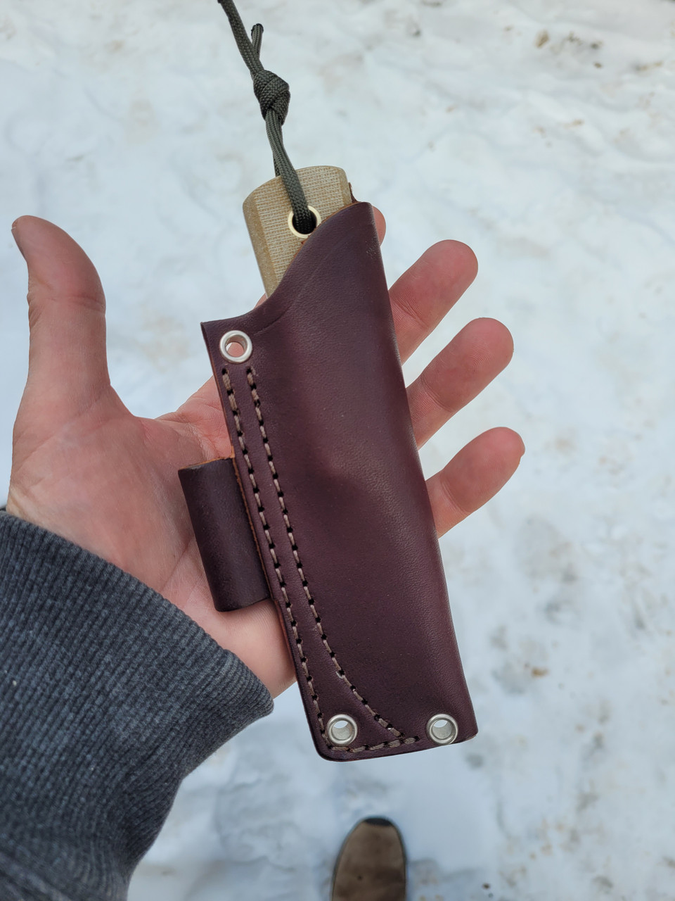 Mini Spike Coyote TeroTuf JRE Sheath - Bens Outdoor Products LLC