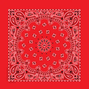 Bandana 100% cotton U.S.A. red