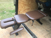 Used Chattanooga Ergo Bench Table with Pelvic Drop-Chocolate Top