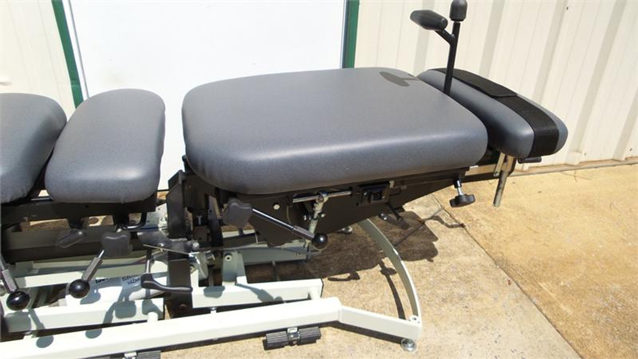 Used Chattanooga Ergo Flexion Elevation Table 4 Drops- Midnight Gray Top