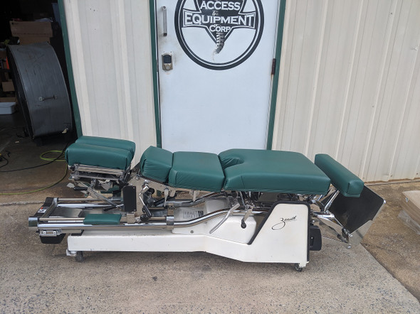 Used Zenith II 230S Pierce Table CD, DD, PD Power Front & Tuck away Footboard Used Zenith II 230S Pierce Table CD, DD, PD Power Front & Tuck away Footboard