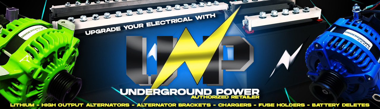 Underground Power Alternators, Lithium Car Audio Batteries, and more at 12 Volt & Beyond