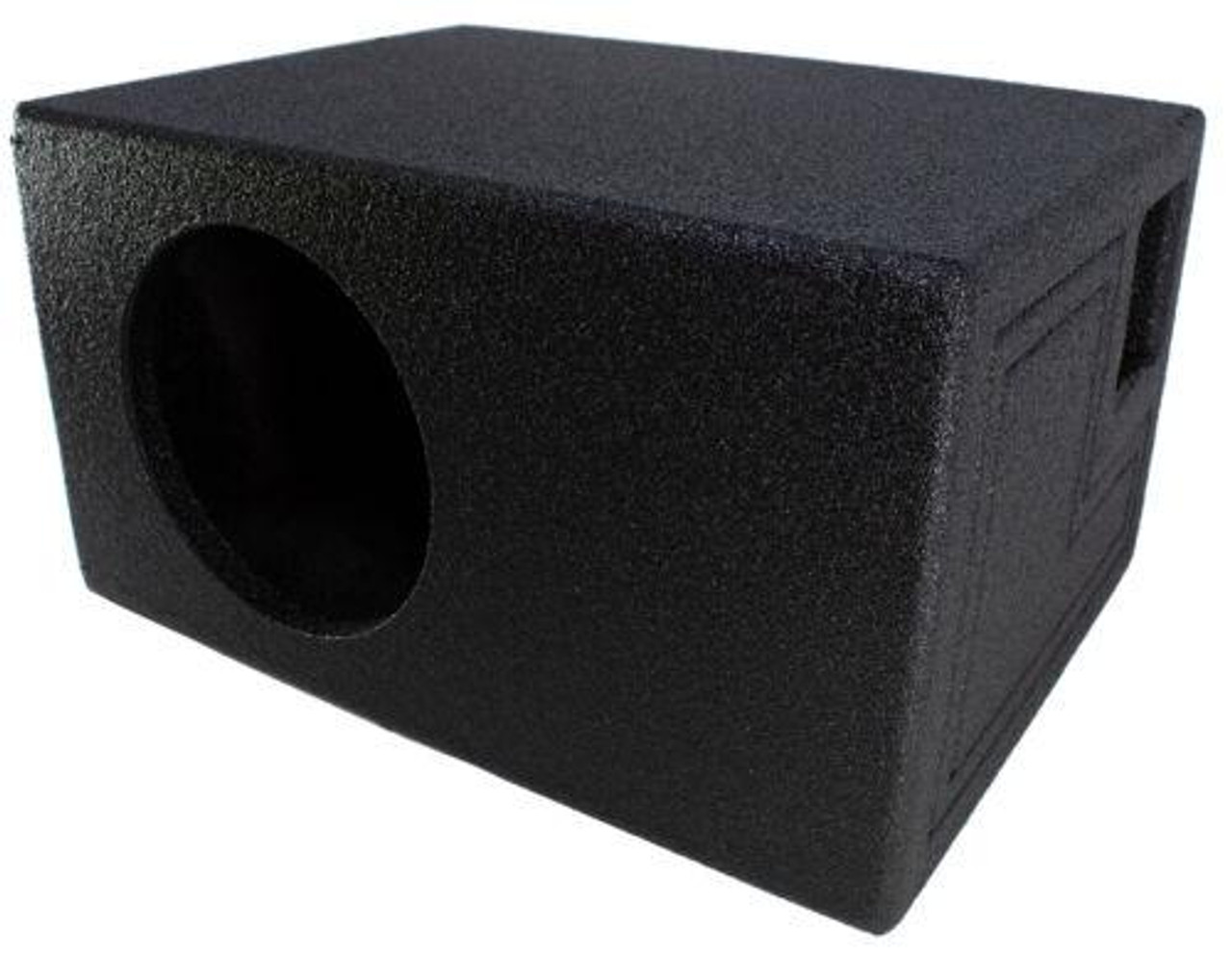 rhino lined subwoofer box