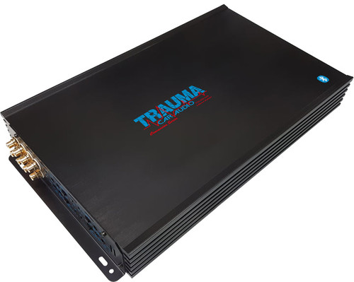 Trauma Car Audio 100.4AB - 4-Channel Class AB Bluetooth Amplifier TCS-100.4AB Motorcycle Amplifiers New 12 Volt & Beyond