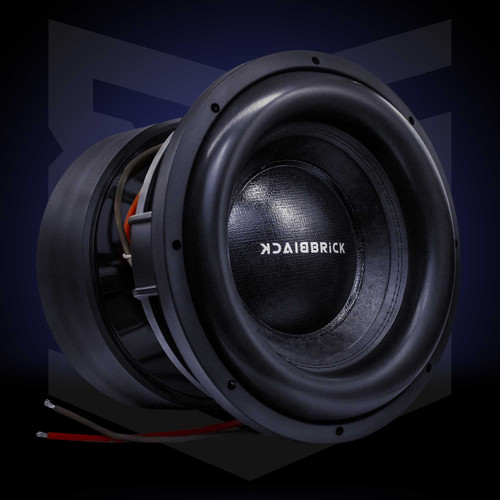 Black Brick Audio BRICKHOUSE 12" Subwoofer - Dual 2 Ohm, 3000W RMS / 6000W Max