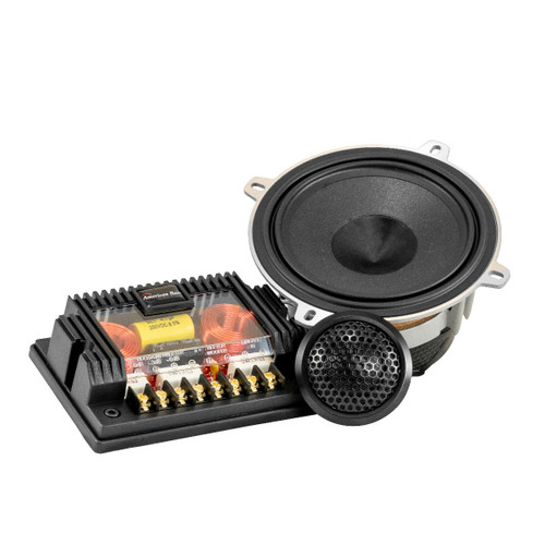 American Bass 5.25" Speaker Component Set 400W w/ Dome Tweeters + Crossovers Symphony-525