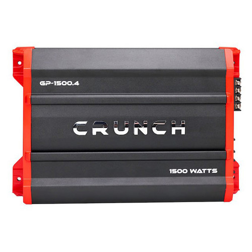 Crunch GP-1500.4 Ground Pounder 1500 Watt Class A/B 4-Channel Amplifier