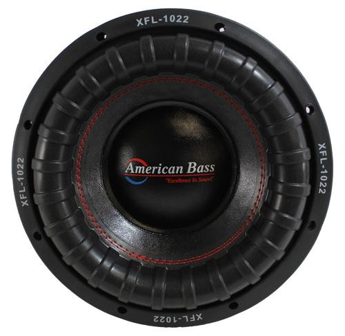 American Bass 10" XFL Series 2000W Dual 2 or 4 Ohm Car Subwoofer XFL-10