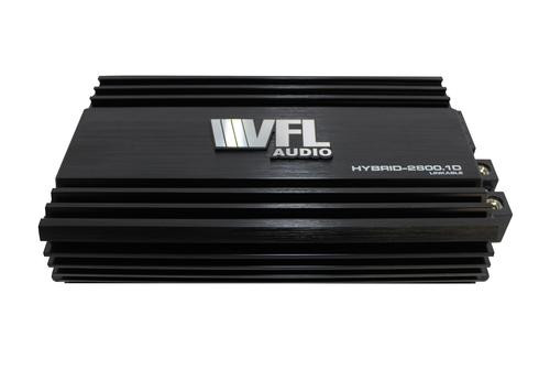 American Bass / VFL Audio Hybrid-2800.1D Class D Monoblock Amplifier, 2800 Watts, Linkable