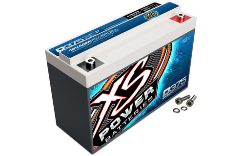 XS Power D375 12V AGM Battery, Max Amps 800A, CA: 300, Ah: 17, up to 600W