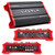 Crunch GP-2000.4 Ground Pounder 2000 Watt Class A/B 4-Channel Amplifier