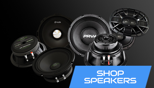 Shop Speakers | Super Tweeters, Midrange, Coaxial, Component Speakers for Car Audio at 12 Volt & Beyond