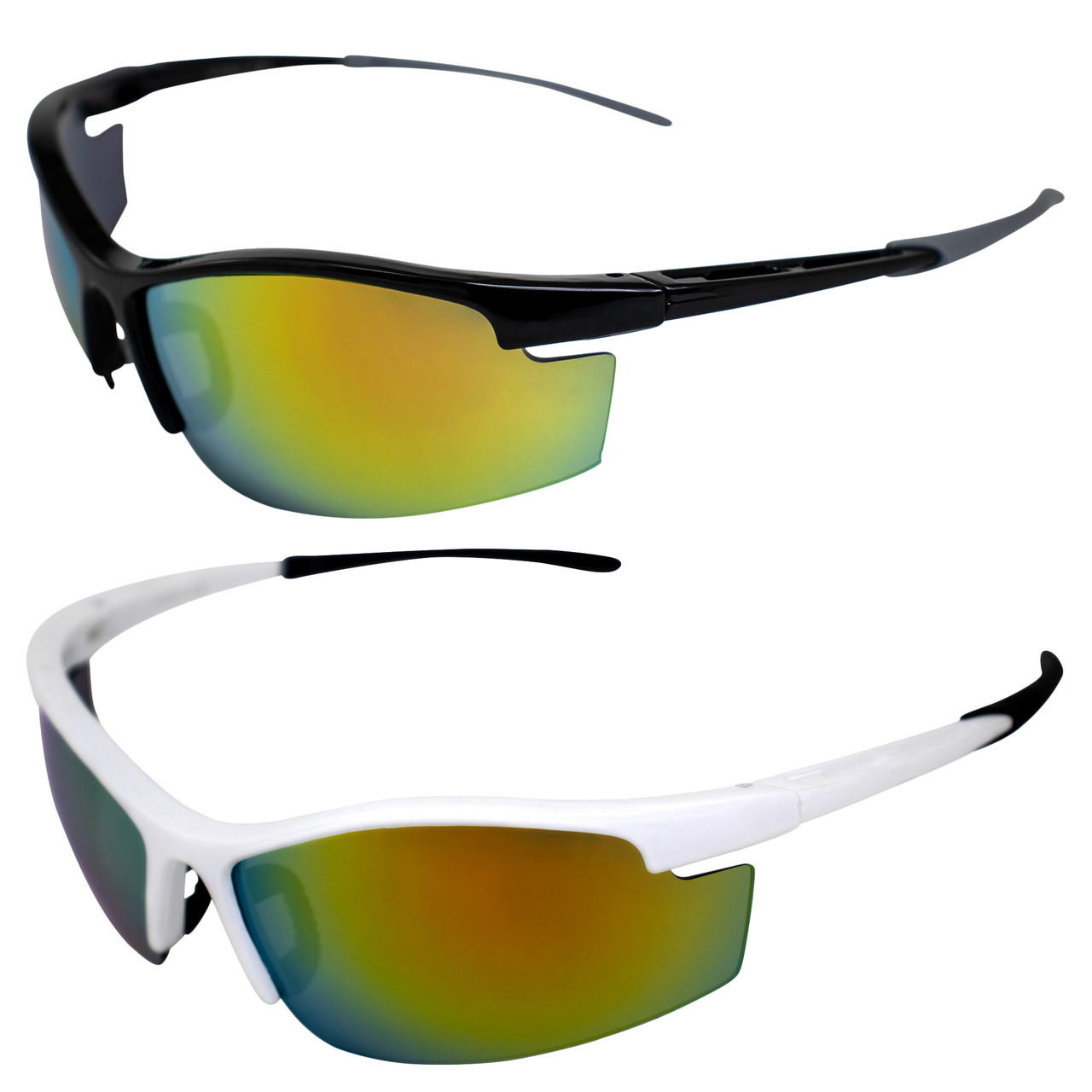 Summit Polarized Running Sunglasses (Clear/Blue) | Nathan Sports