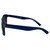 AlterImage Drift Sports Fashion Retro Sunglasses for Women Blue Frame w/Silver Metal Accent & Gradient Smoke Lenses