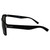 AlterImage Drift Sports Fashion Retro Sunglasses for Women Black Frame w/Silver Metal Accent & Smoke Lenses