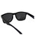 AlterImage Drift Sports Fashion Retro Sunglasses for Women Black Frame w/Silver Metal Accent & Smoke Lenses