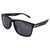 AlterImage Drift Sports Fashion Retro Sunglasses for Women Black Frame w/Silver Metal Accent & Smoke Lenses